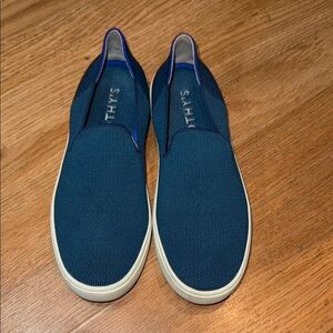 Rothy's Blue Loafers Sleek Slip-On Design